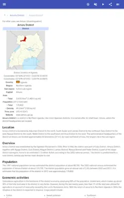 Districts of Uganda android App screenshot 2