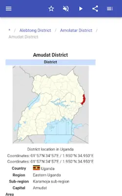 Districts of Uganda android App screenshot 6